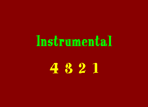 Instrumental

4321