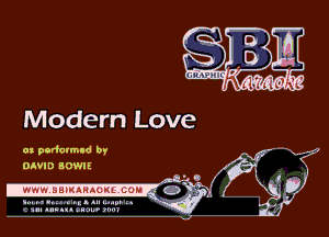 Modern Love

at padcmud by
DAVID BOWII