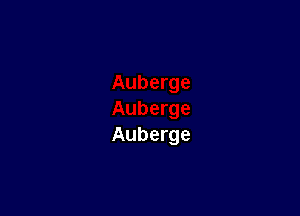 Auberge