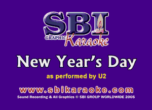 New Year's Day

as performed by U2
WoQbMKEJITEKQBSQonQGD

Bound Rmmlnx I III Ulwhln C iBI GROUP !'0RLW!DE 1005