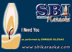 33 performed by ENRIQUE IGLESMS

w.9 ' ik . raoke.com