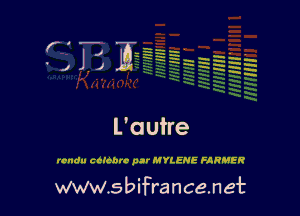 rcndu cclcbu- p17 MYLENE FARMER

www.sbifrancenet