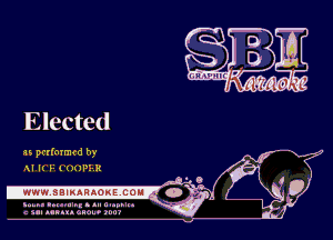 Elected

as palmrntd hy
u I( Hum? k

Immasalunuont'.

l... nuuun s An nun.
c in nun uouo nu?