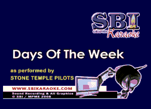 as perlarmed by
STONE TEMPLE PILOTS