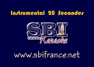 Imlwmentol 20 Seconder

www.sbifrancenet