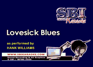 Lovesick Blues

as performed by
HANK WILLIAMS