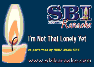 as performed by REBA HCEImRE

w.9 ' ik . raoke.com