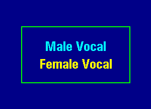 Nlale Vocal

Female Vocal