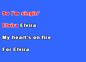 E30 mm 6311331?
EDUBE Elvira

My heart's on fire

For Elvira