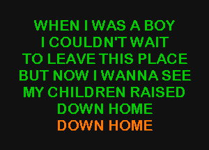 DOWN HOME