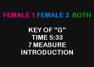 KEYOFG

NME533
7MEASURE
INTRODUCHON