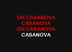 CASANOVA