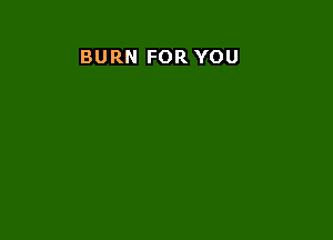 BURN FOR YOU