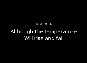 rt 2k. 2k 2k

Although the temperature
Will rise and fall