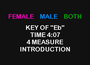 KEYOFEU'

NME497
4MEASURE
INTRODUCHON