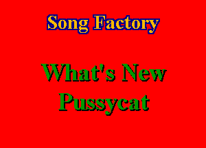 Song Factory