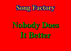 Song Factory