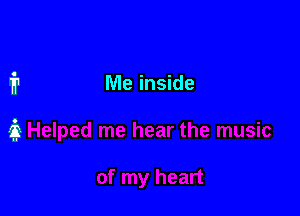 Me inside