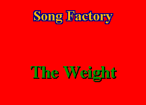 Song Factory