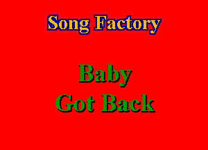 Song Factory