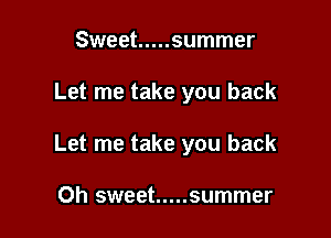 Sweet ..... summer

Let me take you back

Let me take you back

Oh sweet ..... summer