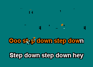 Ooo sttg p? down step down

Step down step down hey