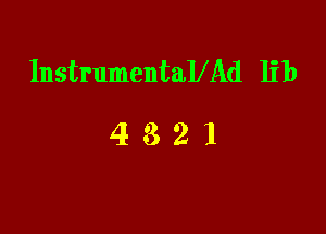 InstrumentaVAd lib

4821