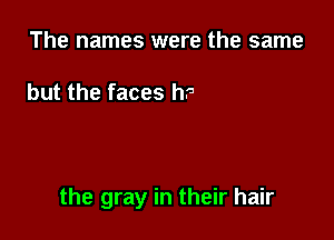 twice their size

cheerleaders hidin'

the gray in their hair