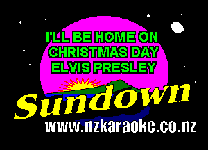 CHRISTMAS
ELVIS PRESLEY