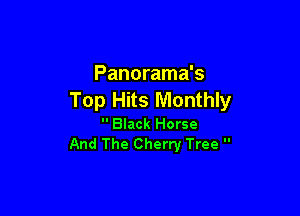 Panorama's
Top Hits Monthly

 Black Horse
And The Cherry Tree 