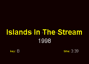 Islands In The Stream
1998