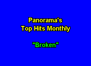 Panorama's
TopHHsMthw

Broken