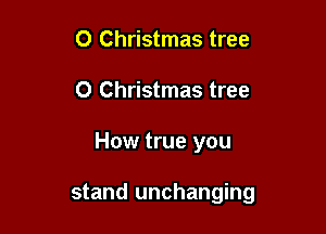 0 Christmas tree
0 Christmas tree

How true you

stand unchanging