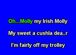 Oh...Molly my Irish Molly

My sweet a cushla dea..r

Pm fairly off my trolley