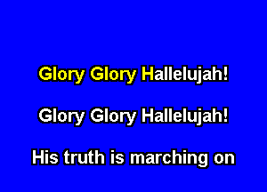 Glory Glory Hallelujah!

Glory Glory Hallelujah!

His truth is marching on