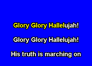 Glory Glory Hallelujah!

Glory Glory Hallelujah!

His truth is marching on