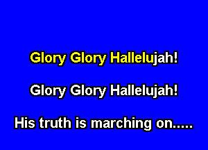 Glory Glory Hallelujah!

Glory Glory Hallelujah!

His truth is marching on .....
