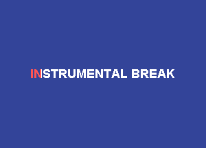 INSTRUMENTAL BREAK