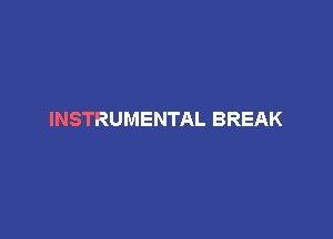 INSTRUMENTAL BREAK