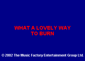 2002 The Music Factory Entertainment Group Ltd.