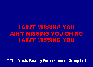 The Music Factory Entertainment Group Ltd.