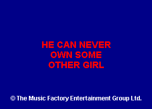 The Music Factory Entertainment Group Ltd.