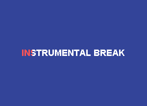 INSTRUMENTAL BREAK