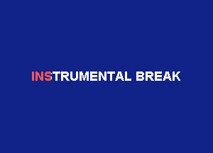 INSTRUMENTAL BREAK