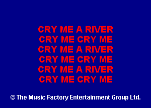 The Music Factory Entertainment Group Ltd.