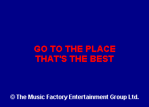 The Music Factory Entertainment Group Ltd.