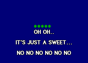 0H 0H..
IT'S JUST A SWEET...
N0 N0 NO N0 N0 N0