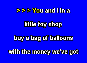 t't't'Youandlina
little toy shop

buy a bag of balloons

with the money we've got