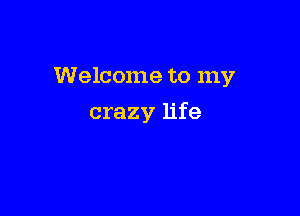 Welcome to my

crazy life