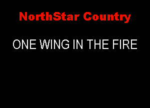 NorthStar Country

ONE WING IN THE FIRE